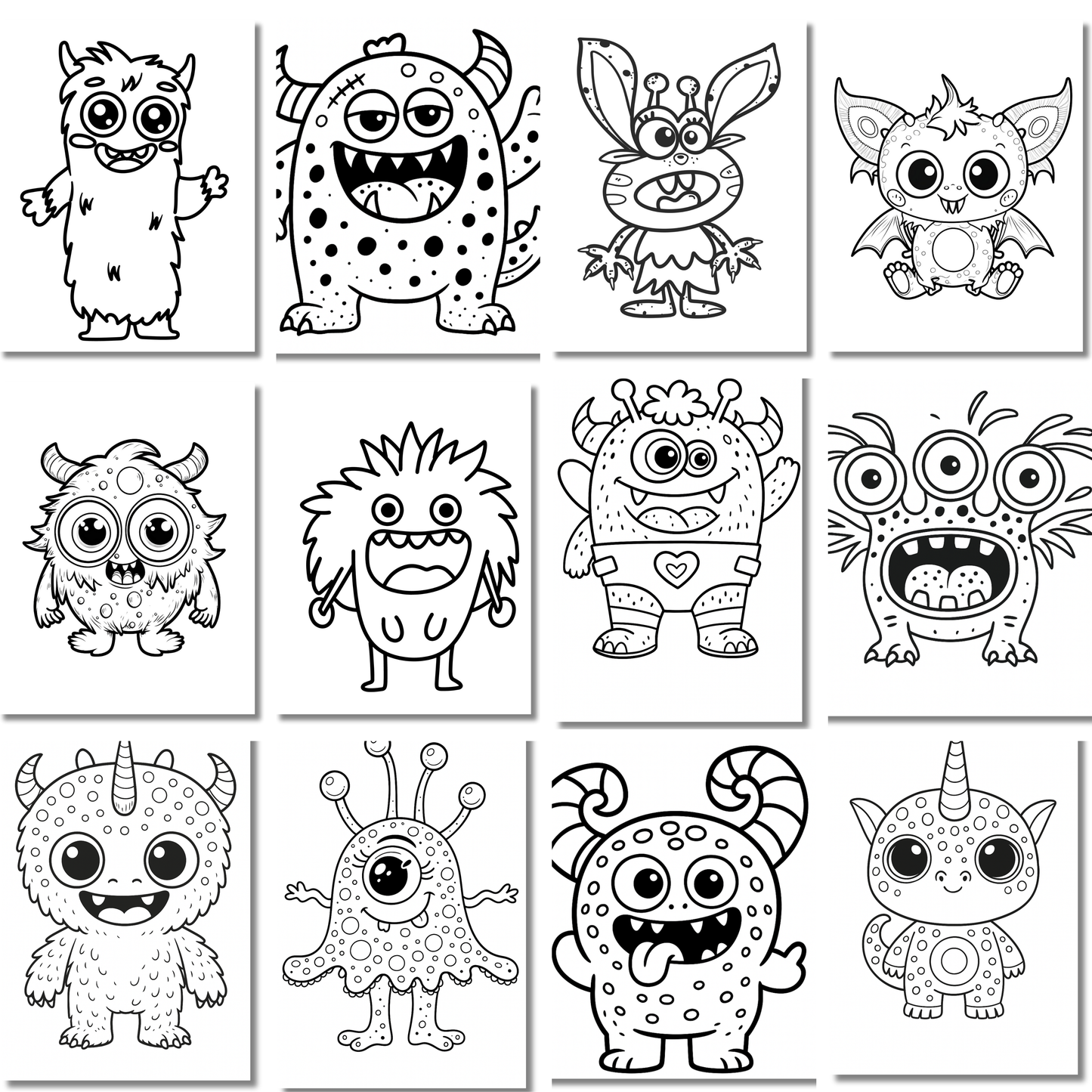 Grand ensemble d'activités d'halloween pour les petits